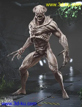 3D打印模型Doom Demon HD for Genesis 8 Male的图片