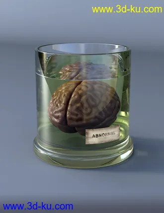 3D打印模型EArkham's ZWorld Brain in a Jar的图片