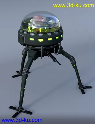 3D打印模型EArkham's ZWorld Brain in a Jar的图片