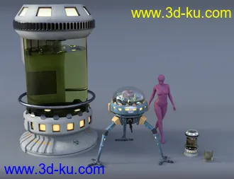 3D打印模型EArkham's ZWorld Brain in a Jar的图片