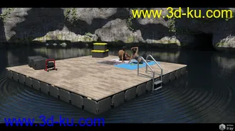3D打印模型Easy Environments Raft & Lagoon的图片