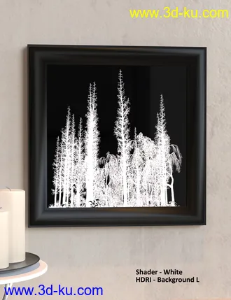 3D打印模型Easy Light and Render - Silhouettes的图片