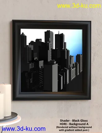 3D打印模型Easy Light and Render - Silhouettes的图片