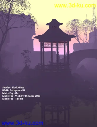 3D打印模型Easy Light and Render - Silhouettes的图片