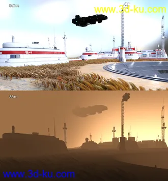 3D打印模型Easy Light and Render - Silhouettes的图片