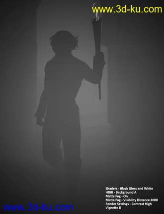3D打印模型Easy Light and Render - Silhouettes的图片