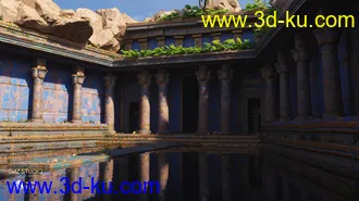 3D打印模型Egyptian Elements Materials Pack的图片