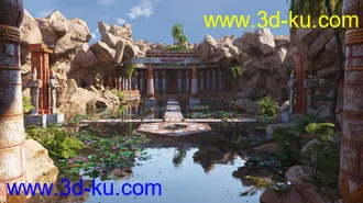 3D打印模型Egyptian Elements Materials Pack的图片