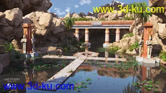 3D打印模型Egyptian Elements Materials Pack的图片