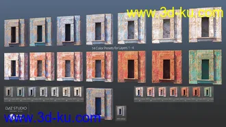 3D打印模型Egyptian Elements Materials Pack的图片