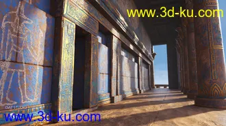 3D打印模型Egyptian Elements Materials Pack的图片