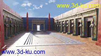 3D打印模型Egyptian Elements Materials Pack的图片