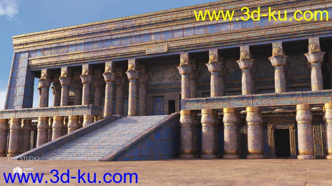 Egyptian Elements Materials Pack模型的图片21