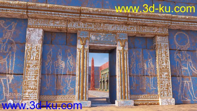 Egyptian Elements Materials Pack模型的图片22