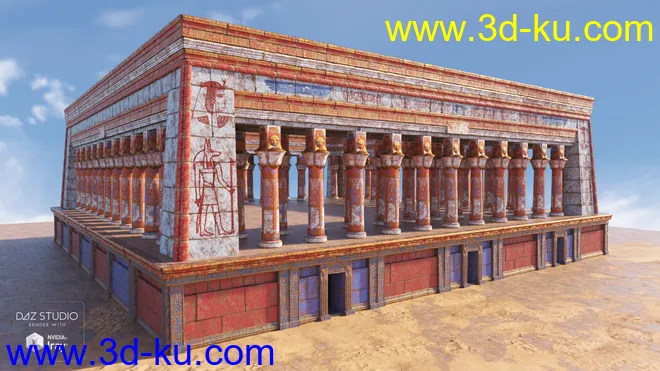 Egyptian Elements Materials Pack模型的图片23