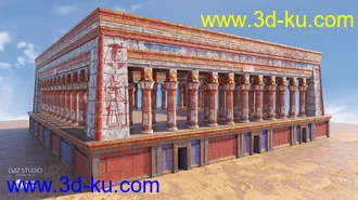 3D打印模型Egyptian Elements Materials Pack的图片