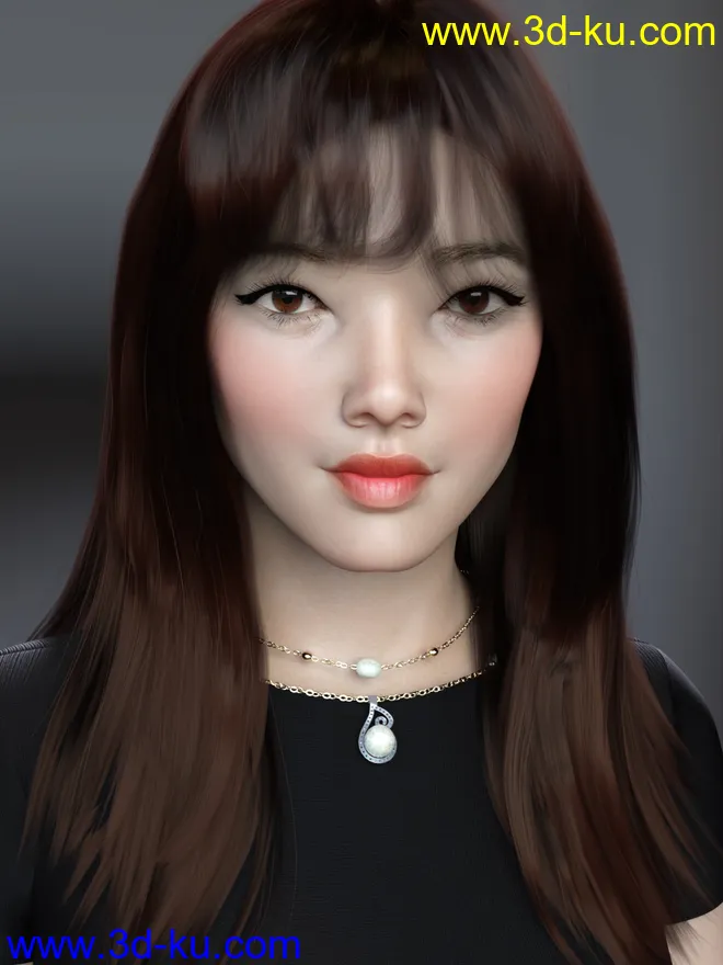 Eunji For Genesis 8 Female模型的图片1
