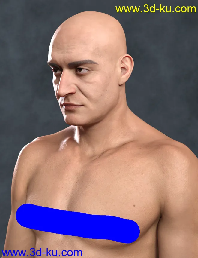 Faust HD for Genesis 8.1 Male and for Mick模型的图片6