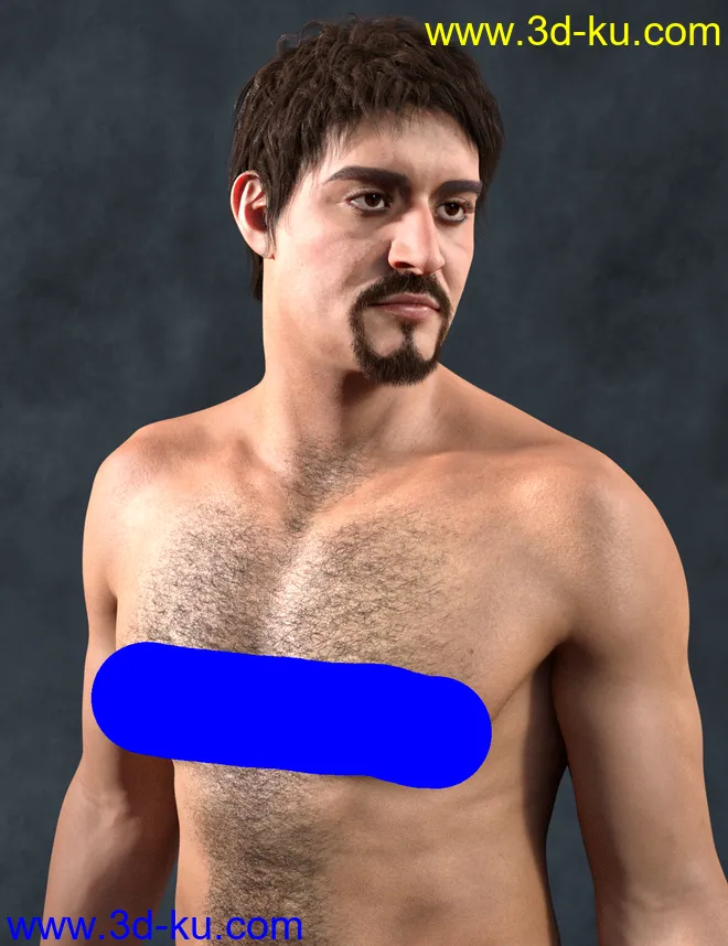 Faust HD for Genesis 8.1 Male and for Mick模型的图片13
