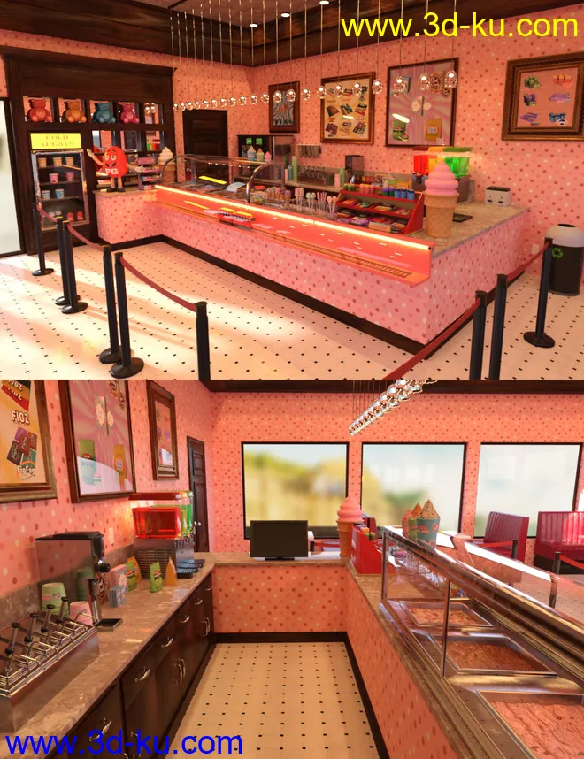 FG Confectionery Shop模型的图片1