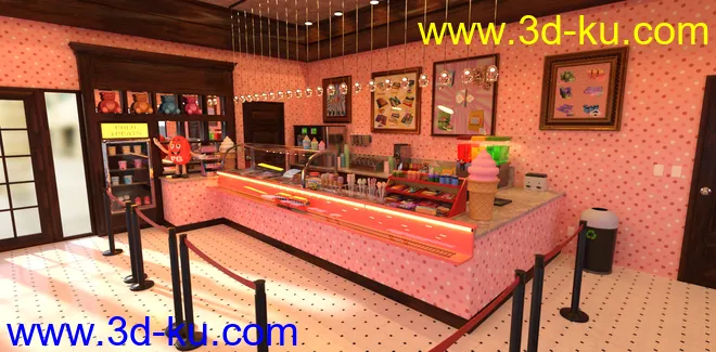 FG Confectionery Shop模型的图片2