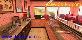 3D打印模型FG Confectionery Shop的图片
