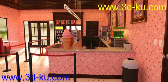 FG Confectionery Shop模型的图片4