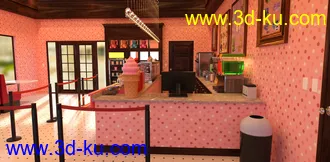 3D打印模型FG Confectionery Shop的图片