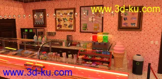 3D打印模型FG Confectionery Shop的图片