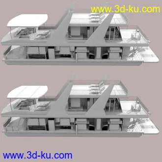 3D打印模型FG Luxury House Boat的图片