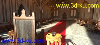 3D打印模型FG Medieval King's Throne的图片