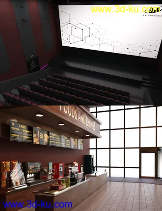 3D打印模型FG Movie Theatre的图片