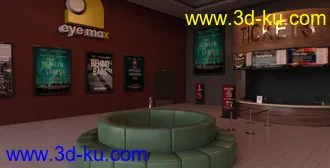 3D打印模型FG Movie Theatre的图片