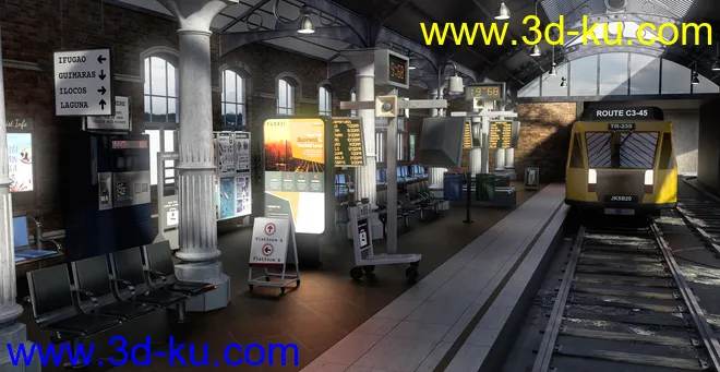 FG Railway Station模型的图片2