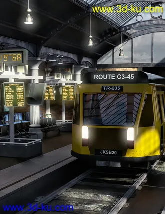 3D打印模型FG Railway Station的图片