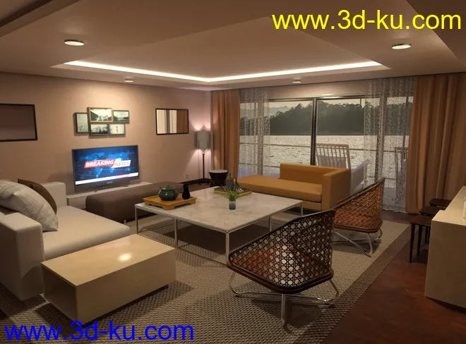 FG Resort Suite模型的图片5