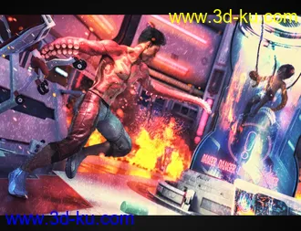 3D打印模型FPE Tentacle Arms for Genesis 8 Males的图片