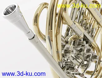 3D打印模型French Horn and Poses for Genesis 8 and 8.1的图片