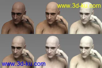 3D打印模型Friedrich HD for Genesis 8 Male的图片