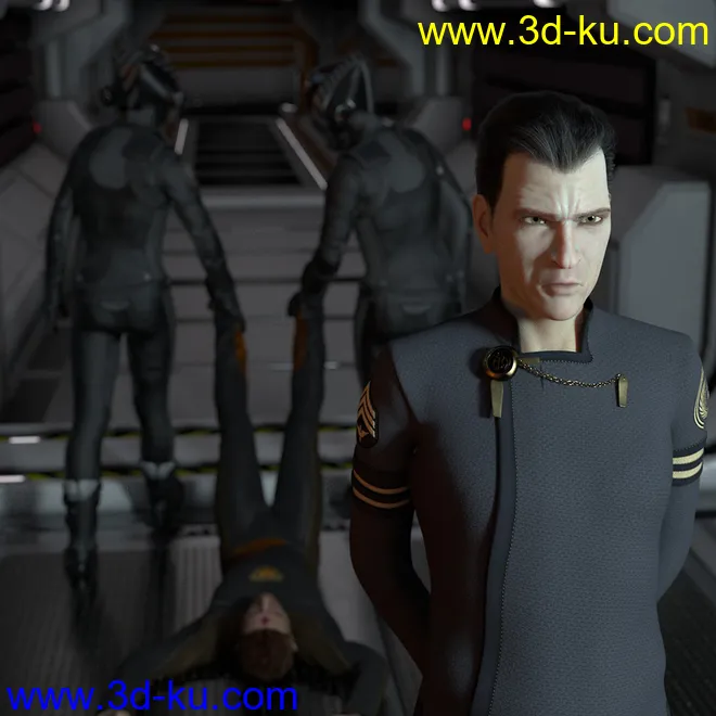 Friedrich HD for Genesis 8 Male模型的图片12