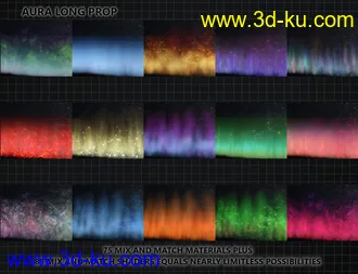 3D打印模型FSL Flexible Auras and Halos的图片