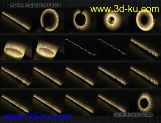 3D打印模型FSL Flexible Auras and Halos的图片