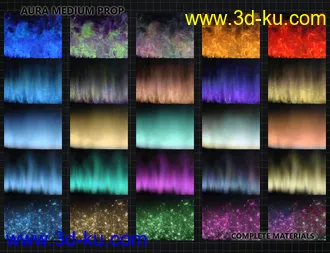 3D打印模型FSL Flexible Auras and Halos的图片