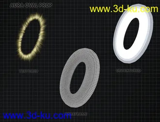 3D打印模型FSL Flexible Auras and Halos的图片