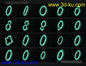 3D打印模型FSL Flexible Auras and Halos的图片