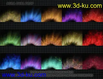 3D打印模型FSL Flexible Auras and Halos的图片