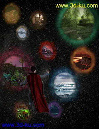 3D打印模型FSL Flexible Auras and Halos的图片