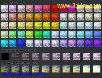 3D打印模型FSL Flexible Auras and Halos的图片