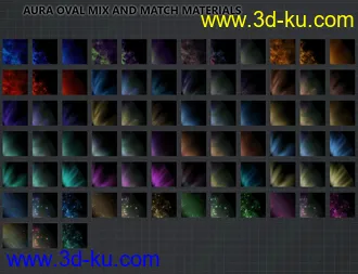 3D打印模型FSL Flexible Auras and Halos的图片