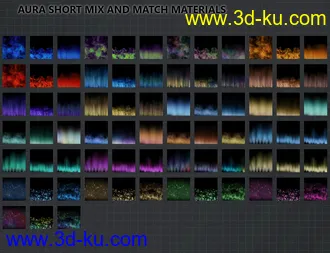 3D打印模型FSL Flexible Auras and Halos的图片